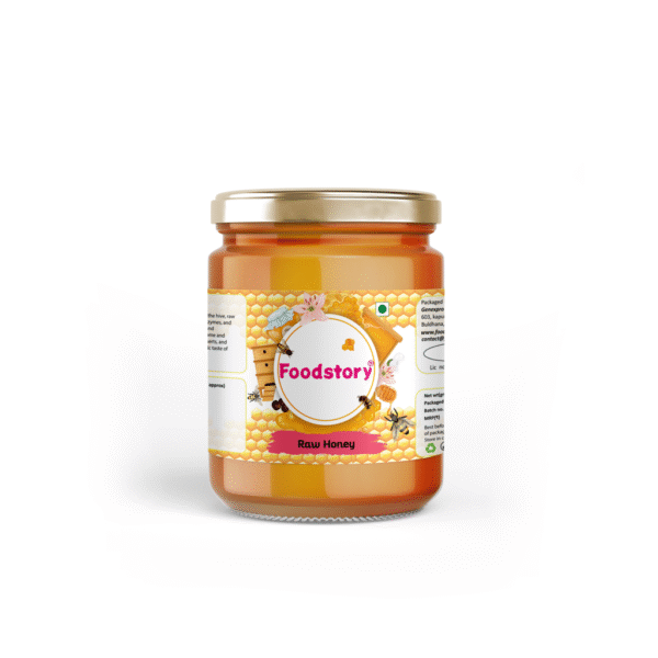 Foodstory Raw Honey || 100% Natural || Unprocessed || Natural Sweetener