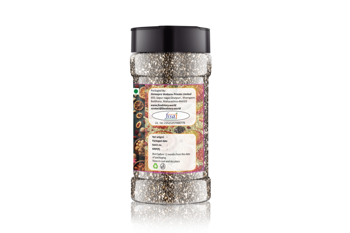 Foodstory Raw Chia seed 200gm - Image 4