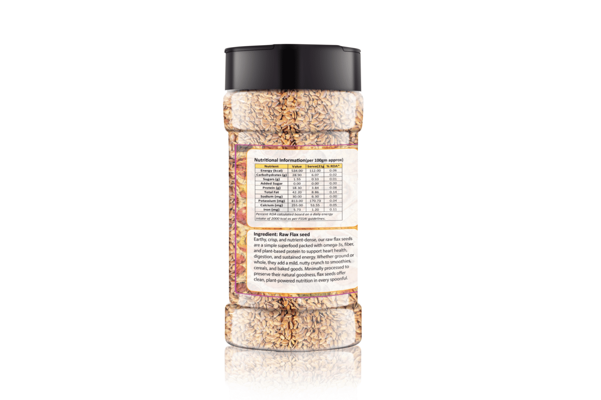 Foodstory Flax Seeds | Keto-Friendly | High Fibre | Omega-3 Rich - Image 4